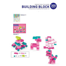 Конструктор JX 688-44 (36/2) 300 деталей, наліпки, В ПАКЕТІ