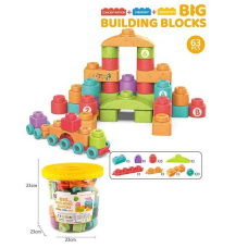 Конструктор JX 6886 (24) 63 деталі, у відрі