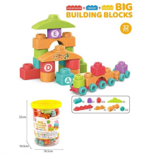 Конструктор JX 6887 (60/2)32 деталі, у відрі