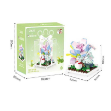 Конструктор XWZB 23023 (36) пластикова колба, в коробці