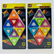 Конструктор магнітний LT 1005 (200/2) 8 деталей, на листі