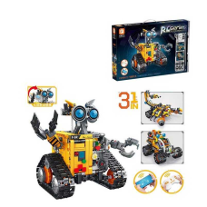 Конструктор на радіокеруванні FC 9014 (12) “Робот”, 588 елементів, 3 варіанти збірки, вбудований акумулятор, пульт, в коробці