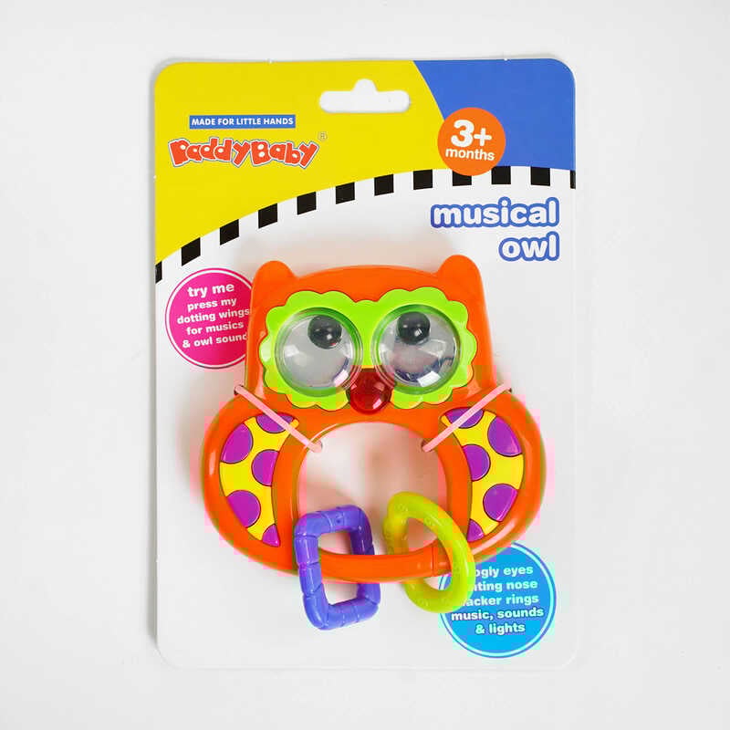 Брязкальце 0684 (96) звук, мелодії, підсвічування, на листі Брязкальце 0684 (96) звук, мелодії, підсвічування, на листі