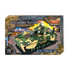 Конструктор “Військова техніка” 70442 (24) “Teko“, 380 деталей, БМП “Marder”, в коробці
