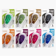 Корекційна стрічка C 51782 / ВН 102 (864) ЦІНА ЗА 1 ШТУКУ, довжина - 8 м, ширина стрічки - 5 мм, на листі