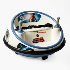 Космічний корабель JOY UF-06478 (1) двигуни 2*35W, акумулятор 12V, 4,5Ah, підсвічування, мелодії, пісні англійською мовою, регулювання гучності, ремені безпеки, пульт дистанційного керування, в коробці