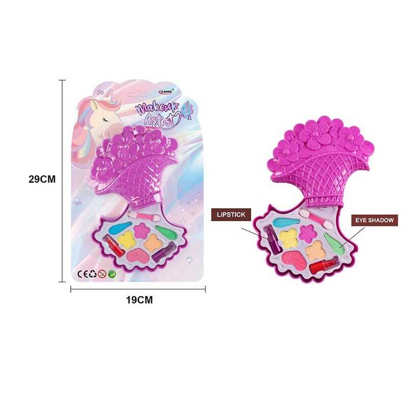 Косметика 10982-6 (168/2) тіні для повік, помади,  аплікатор, на листі