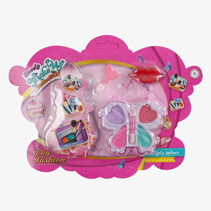 Косметика 557 L-14 (480/2) тіні, аплікатори, блиск для губ, на листі Косметика 557 L-14 (480/2) тіні, аплікатори, блиск для губ, на листі