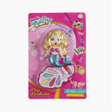 Косметика 557 M-17 (240/2)  тіні для повік, помада, аплікатор, на листі