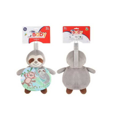 Брязкальце 1922-4 (96) м“яка іграшка, книжка, відтворення шелесту, зображення та опис тварин англійською мовою, ручка на липучці