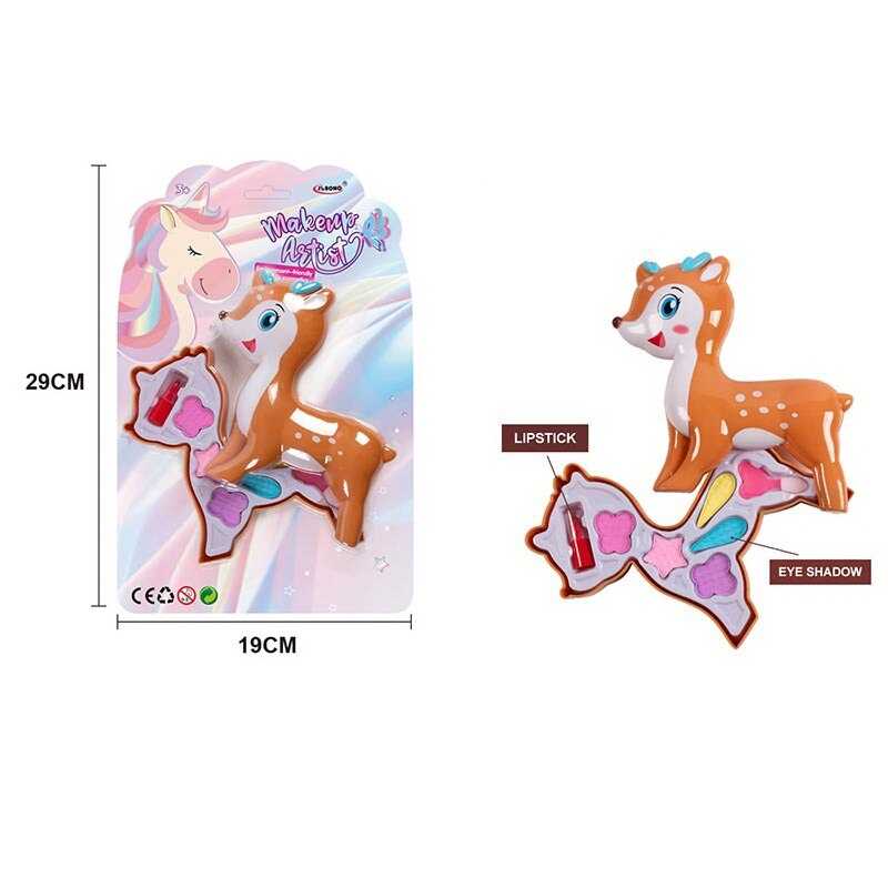 Косметика A 8102-4 (240/2) тіні для повік, помада,  аплікатор, на листі