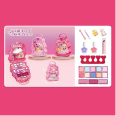 Косметика AA 2819  (140/2) румяна, тіні, аплікатори, у боксі