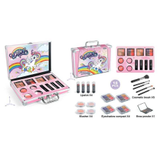 Косметика FT 2040 (36) помади, палетка тіней, рум’яна, контуринг, пензлики, у валізі