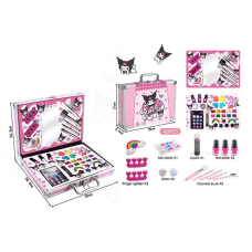 Косметика FT 2076 A (36) 40 елементів, тіні, глітер, помада, лаки для нігтів, накладні нігті, пензлики для макіяжу, пилочка, розділювачі для педикюру, у валізі