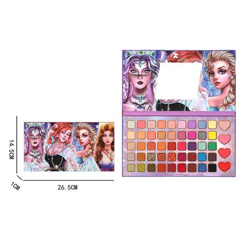 Косметика IG 2945 (96) 49 кольорів, тіні, рум“яна, в коробці