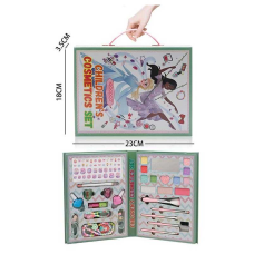 Косметика IG 3007 (72) тіні, щіточки, пензлики, аплікатор, дзеркальце, олівець, лаки, браслет, намисто, в коробці