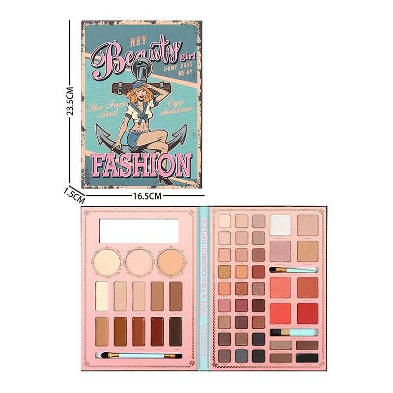 Косметика IG 3030 (96/8) тіні, хайлайтери, рум“яна, контуринг, у коробці