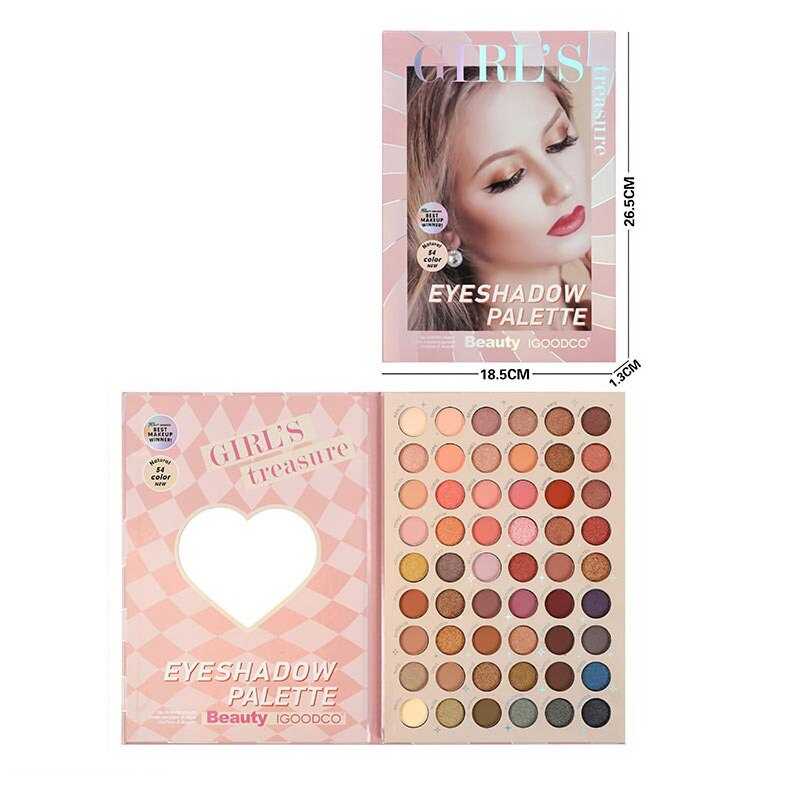 Косметика IG 3055 (96) 63 кольори тіней, дзеркало, в коробці