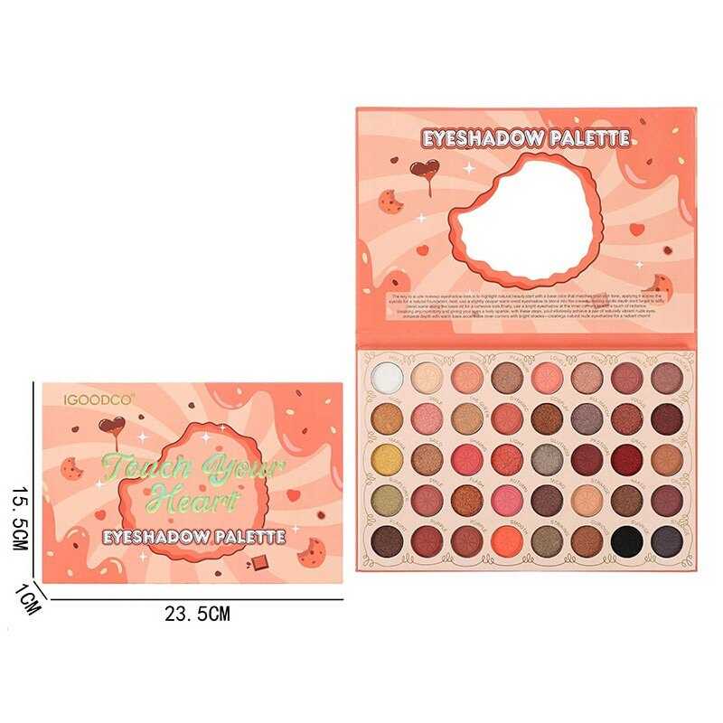 Косметика IG 3060 (144) 40 кольорів тіней, дзеркало, в коробці