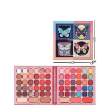 Косметика IG 3097 (144) 60 кольорів тіней, рум’яна, контуринг, дзеркальце, в коробці