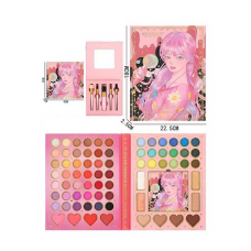 Косметика IG 3099 (96) 60 кольорів тіней, рум“яна, хайлайтери, пензлики, у коробці