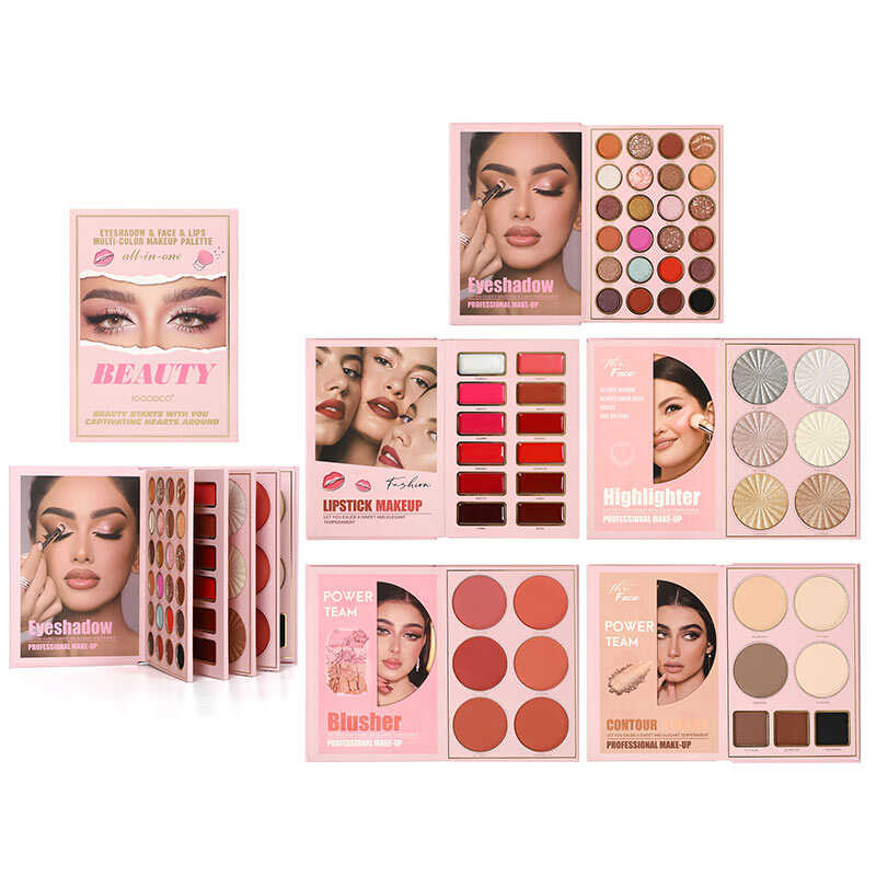 Косметика IG 3130 (96) тіні, рум“яна, помада, хайлайтер, в коробці