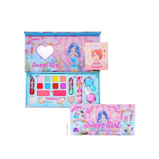 Косметика IG 3151 (96/8) тіні, рум“яна, хайлайтер, помади, лак, аксесуар, аплікатори для макіяжу, в пакеті