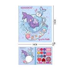 Косметика IG 35511 (192) 9 кольорів тіней та аплікатори, рум“яна, блиск для губ, у коробці