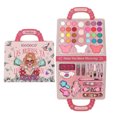 Косметика LK 28589 (72) тіні, рум“яна, хайлайтер, олівець, помада, аплікатори, пензлики, лак для нігтів, пилочка, аксесуари, в пакеті