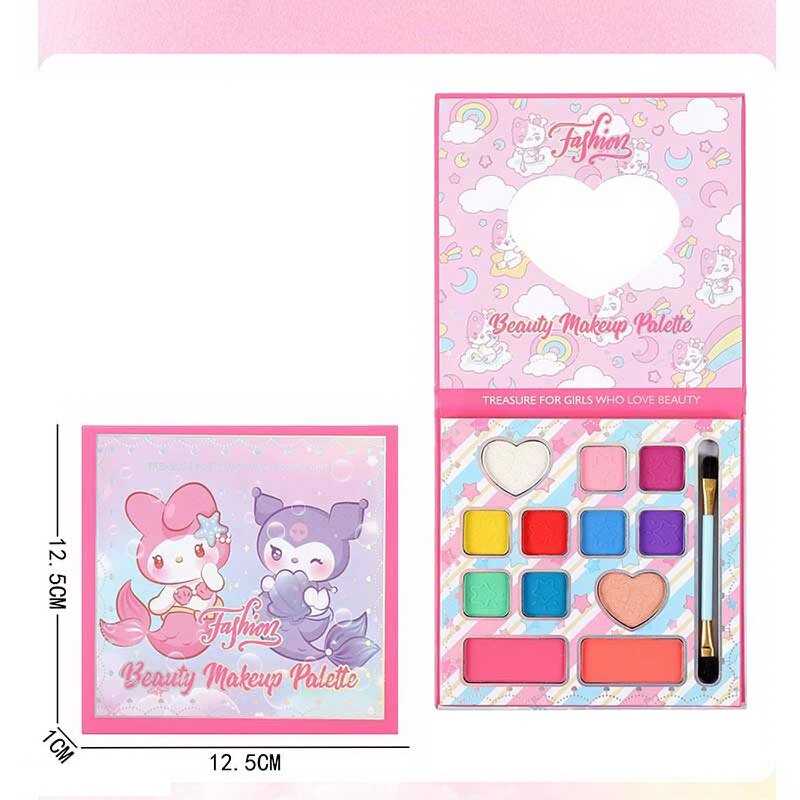 Косметика LK 3095 (288/12) 8 кольорів тіней, пензлик, дзеркальце, рум’яна, в коробці