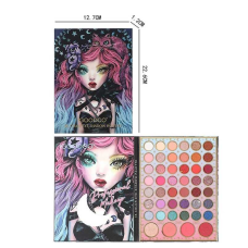 Косметика LK 3702 (144) 46 кольорів, тіні, рум“яна, дзеркальце, в коробці