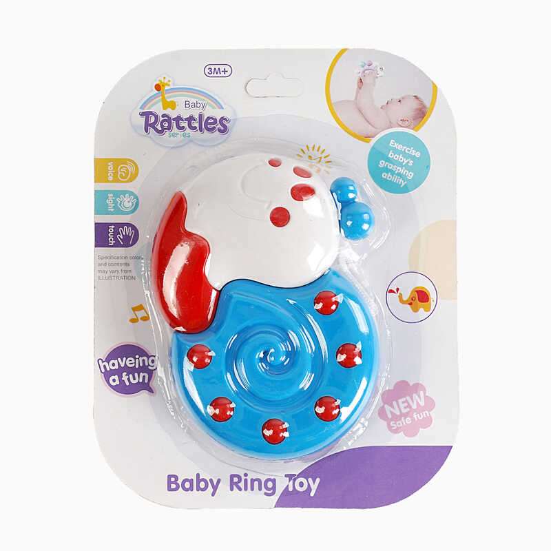 Брязкальце 218 E-5 (288/2) равлик, на листі