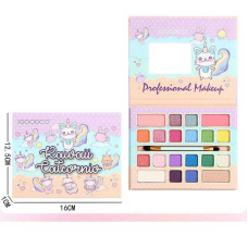 Косметика LK 5067 (192) 16 кольорів тіней, пензлик, дзеркальце, рум’яна, контуринг, в коробці