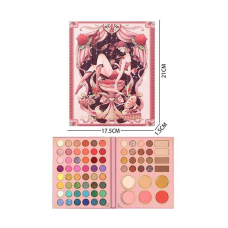 Косметика LK 5160 (96/8) 64 кольори тіней, рум“яна, контуринг, хайлайтер, у коробці