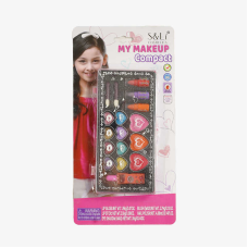 Косметика S 21665 A (96/2) тіні, рум“яна, блиски, помади, на листі