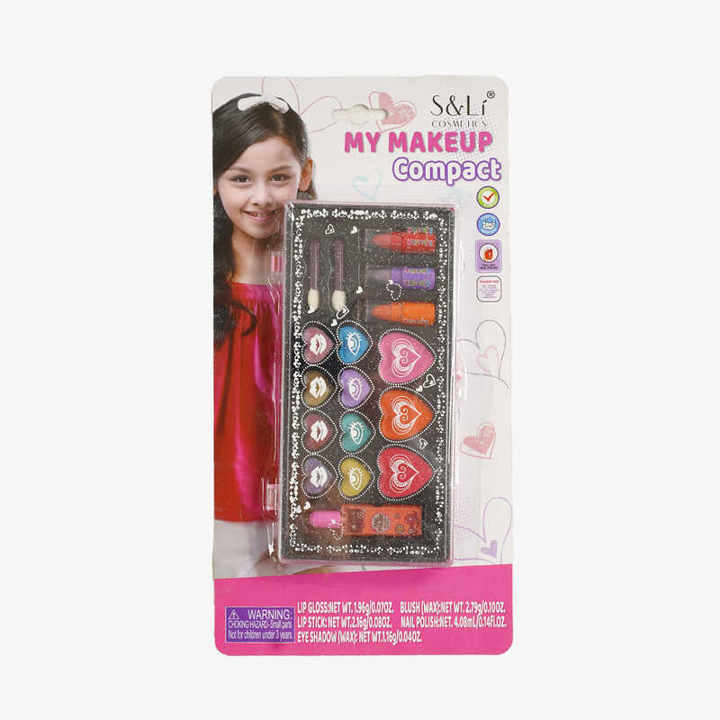 Косметика S 21665 A (96/2) тіні, рум“яна, блиски, помади, на листі