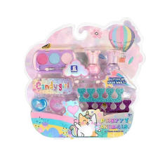 Косметика ZR 06 B (48/2) лаки, тіні, пилочка, аксесуари, в слюді