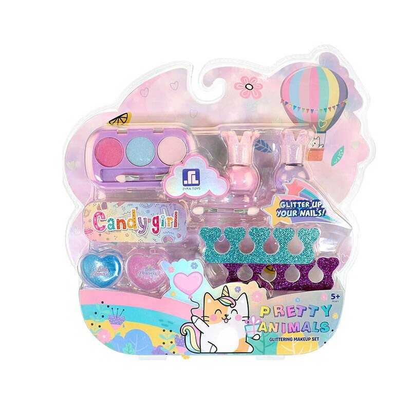 Косметика ZR 06 B (48/2) лаки, тіні, пилочка, аксесуари, в слюді Косметика ZR 06 B (48/2) лаки, тіні, пилочка, аксесуари, в слюді