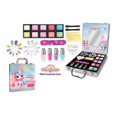 Косметика ZR 51 B (48) тіні, лаки, пилочка, нігті, аплікатори, люстерко, у валізі