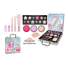 Косметика ZR 51 D (48) пензлики, рум’яна, помада, тіні, пудра, спонж, люстерко, у валізі