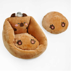 Крісло м’яке C 68707 (20) 43х40х30 см, подушка виймається, змійки, антиковзькі елементи