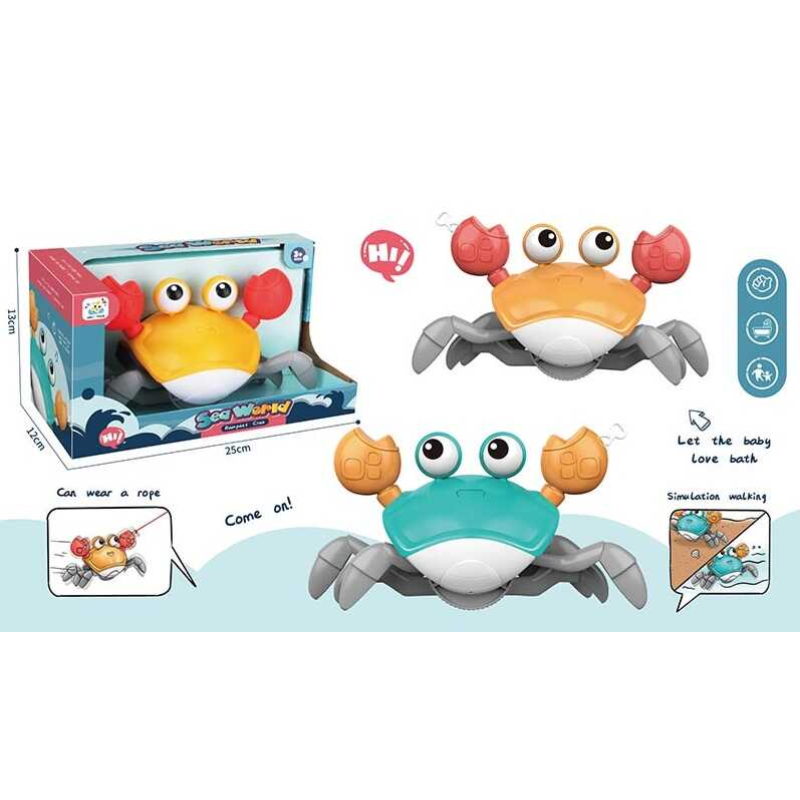 Краб HN 1663-5 (72) 2 кольори, ходить, заводний механізм, в коробці Краб HN 1663-5 (72) 2 кольори, ходить, заводний механізм, в коробці