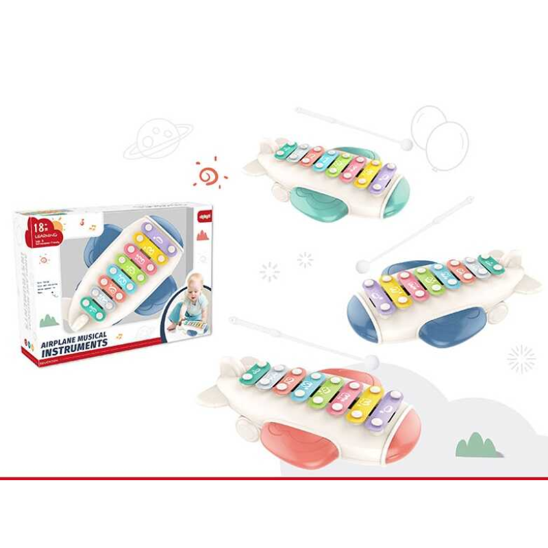 Ксилофон 668-156 (24) “Літак“, ударні палички, в коробці