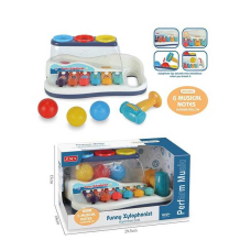 Ксилофон RJ 2883 (36/2) “Funny Xylophonist”, 3 кульки, молоточок, у коробці