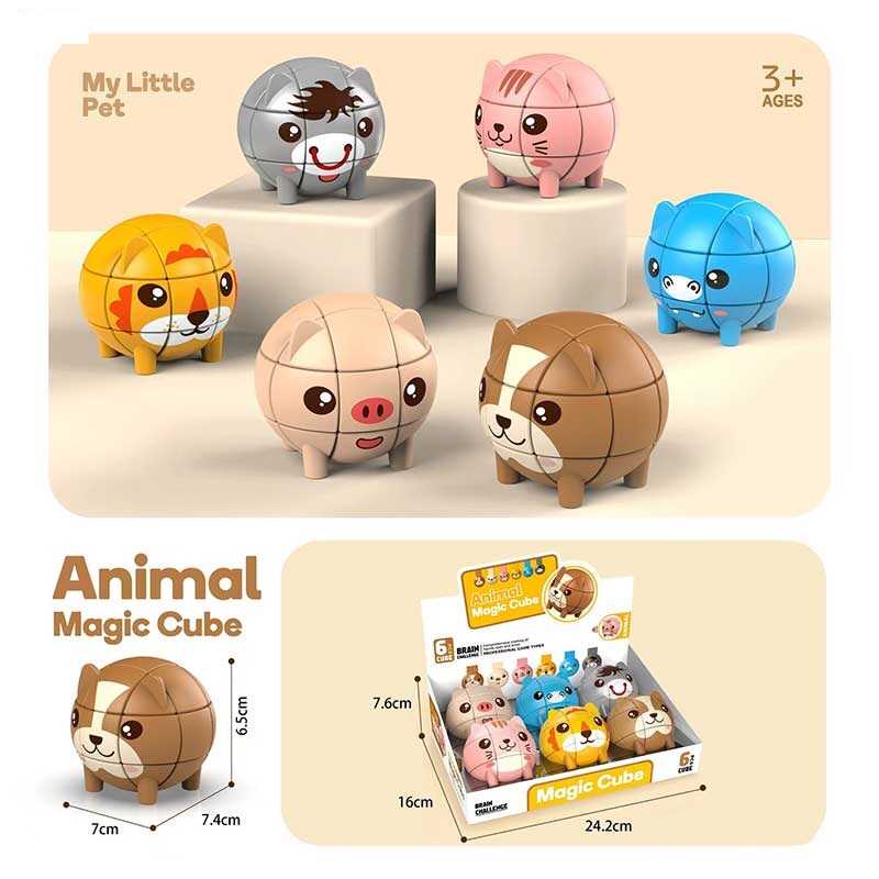 Кубик Рубіка JH 4063 (48/2) ЦІНА ЗА 6 ШТУК В БЛОЦІ Кубик Рубіка JH 4063 (48/2) ЦІНА ЗА 6 ШТУК В БЛОЦІ