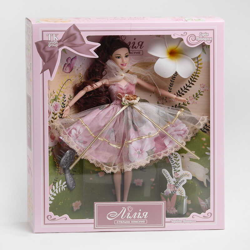 Лялька Лілія ТК - 87605 (36) “TK Group“, “Чарівна принцеса“, аксесуари, в коробці