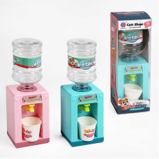 Кулер 2016-140 (96/2) 2 кольори, підсвічування, звук, від батарейок, паперові стаканчики, в коробці