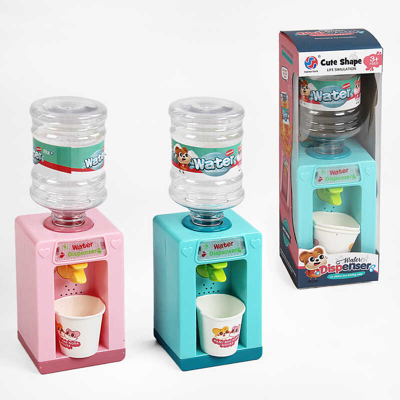 Кулер 2016-140 (96/2) 2 кольори, підсвічування, звук, від батарейок, паперові стаканчики, в коробці