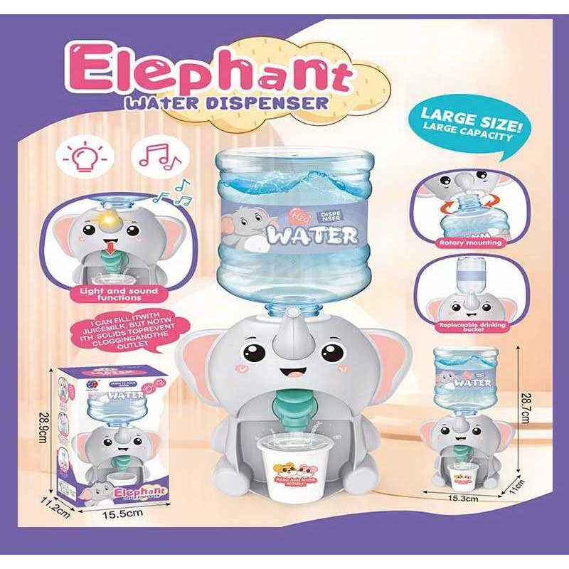 Кулер 2016-251 (64/2) підсвічування, звук, механічна подача води, знімний бак для води, стаканчики, в коробці