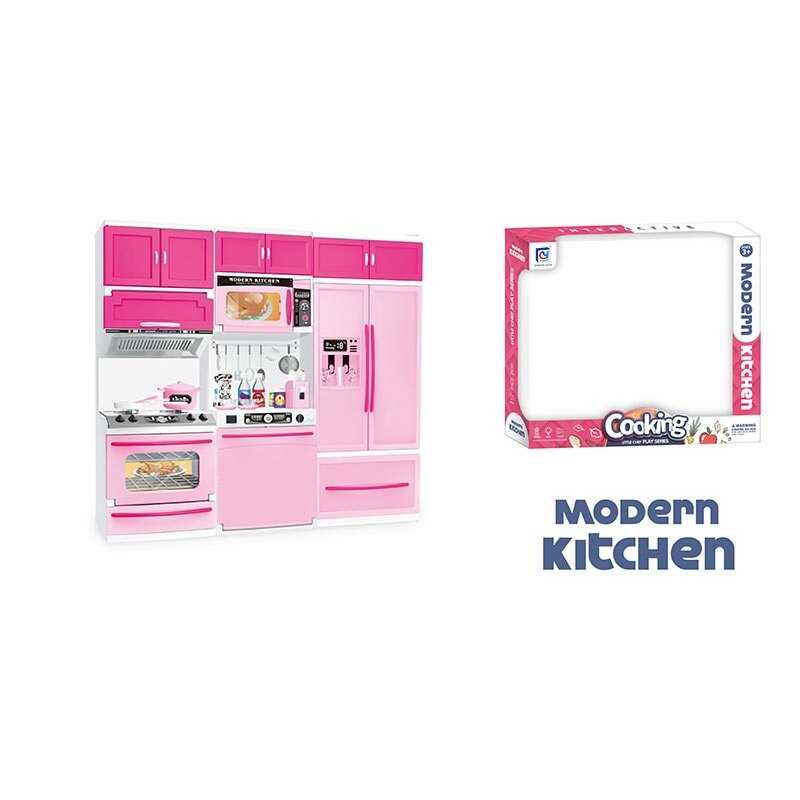 Кухня 818-26 А (24/2) висота: 32 см, звуки, підсвічування, посуд, дверцята відкриваються, в коробці